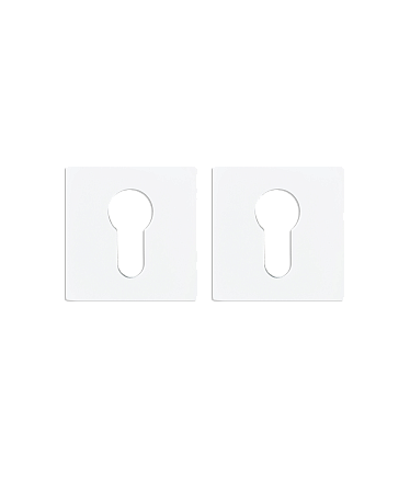 Накладки на ключевой цилиндр Накладка под цилиндр TRODOS на квадратном основании ET 03-AYE11 SW 